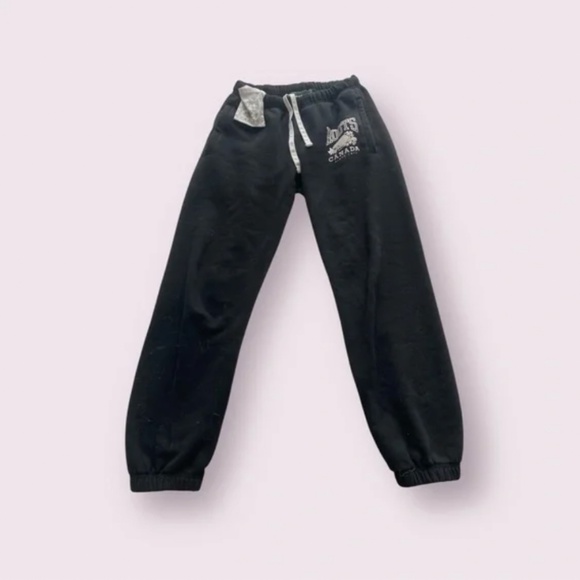 Roots Black Original Sweatpants - Picture 1 of 4